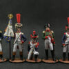 Tin soldier 54 mm Painted Set of tin soldiers Napoleon 1812. Historical Miniature Napoleonic