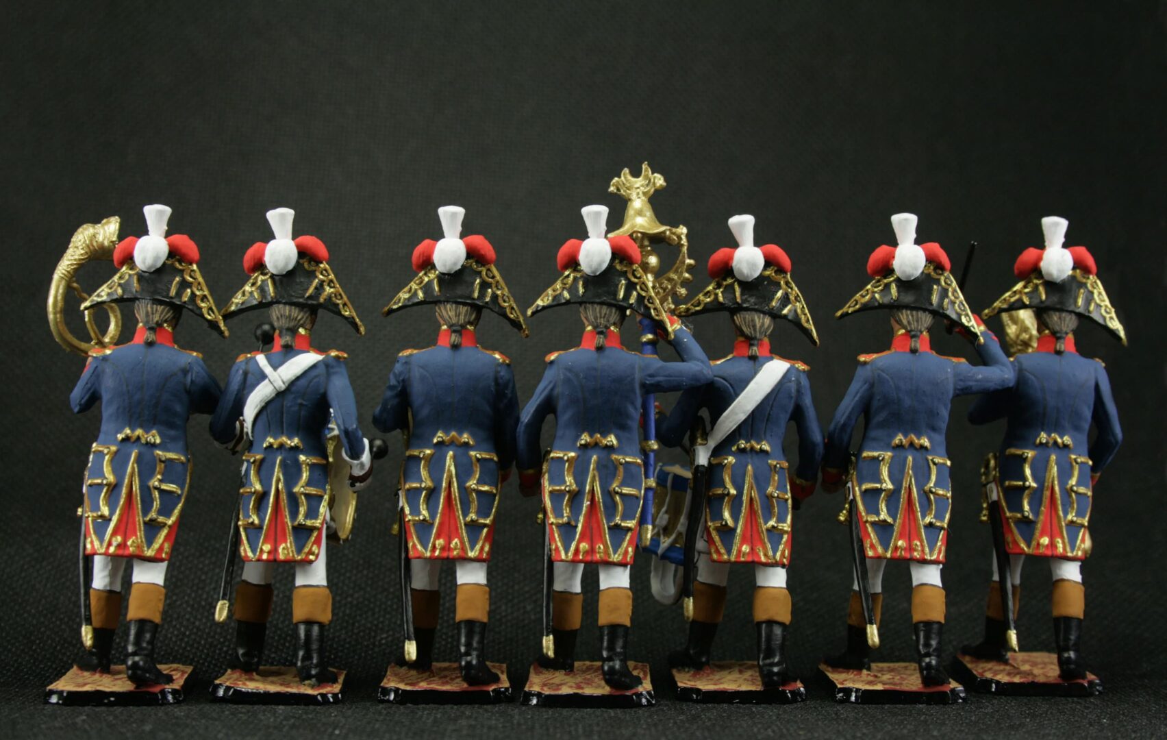 Tin soldier 54 mm Model Set of tin soldiers First set Band of the Grenadier Regiment France 1812 Historical Miniature Napoleonic - Image 3