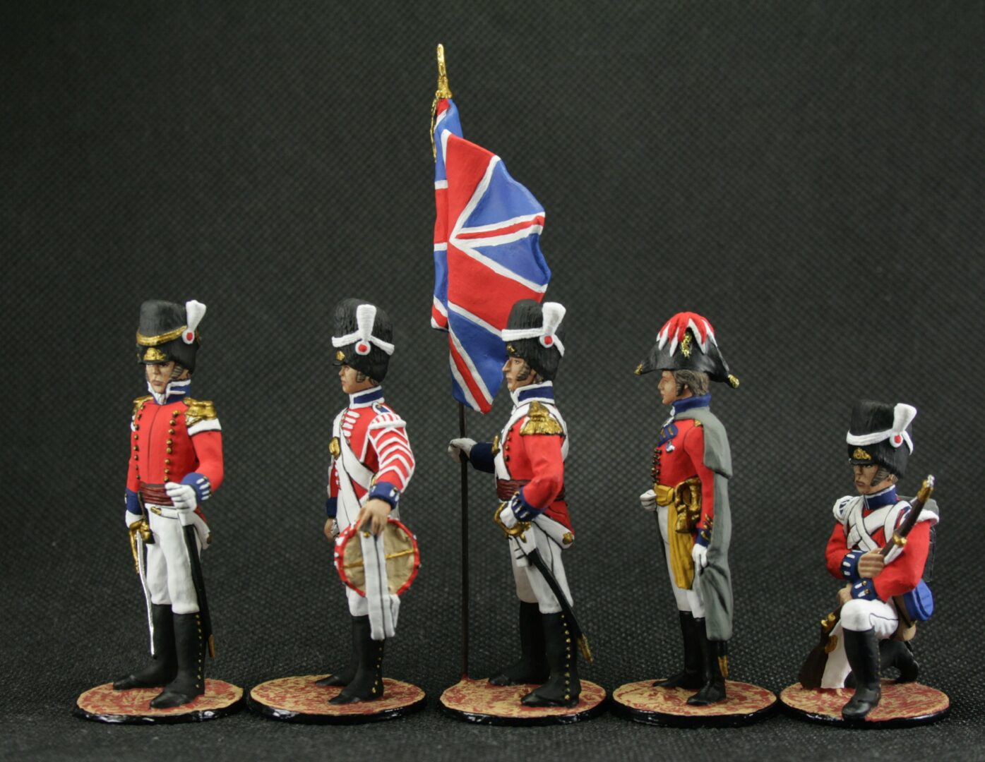 Tin soldier 54 mm Model Set of tin soldiers Great Britain 1812 Historical Miniature Napoleonic - Image 3