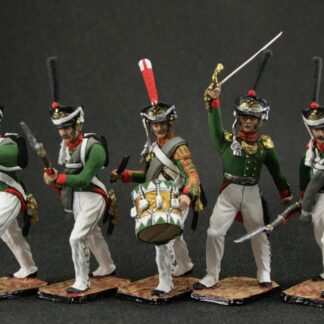 Tin soldier 54 mm Set of tin soldiers Napoleon 1812. Historical Miniature Napoleonic