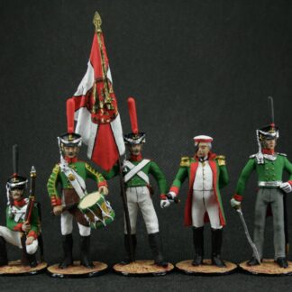 Tin soldier 54 mm Set of tin soldiers Napoleon 1812. Historical Miniature Napoleonic Kutuzov. Borodino