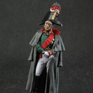 Painted tin soldier 54 mm Scale 1/32 Historical Miniature Napoleonic wars. General of Infantry M.B. Barclay de Tolly