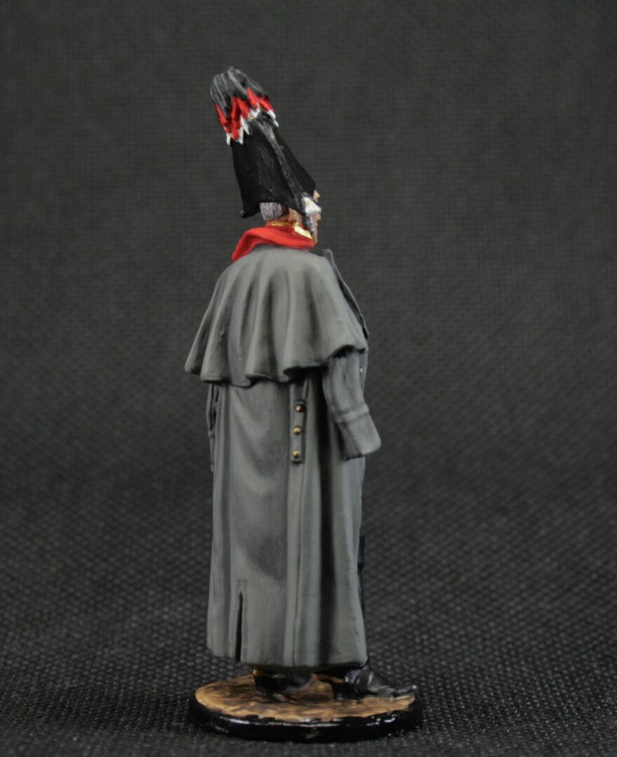 Painted tin soldier 54 mm Scale 1/32 Historical Miniature Napoleonic wars. General of Infantry M.B. Barclay de Tolly - Image 5