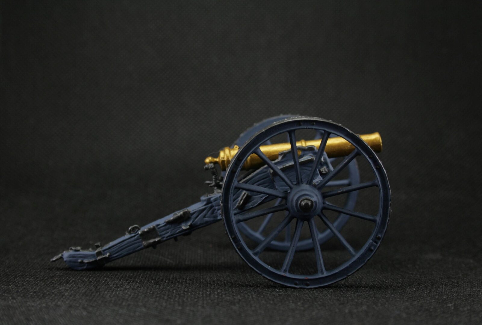 Tin soldier 54 mm Model Set of 7 soldiers plus a cannon British Royal Artillery Historical Miniature Napoleonic - Image 7