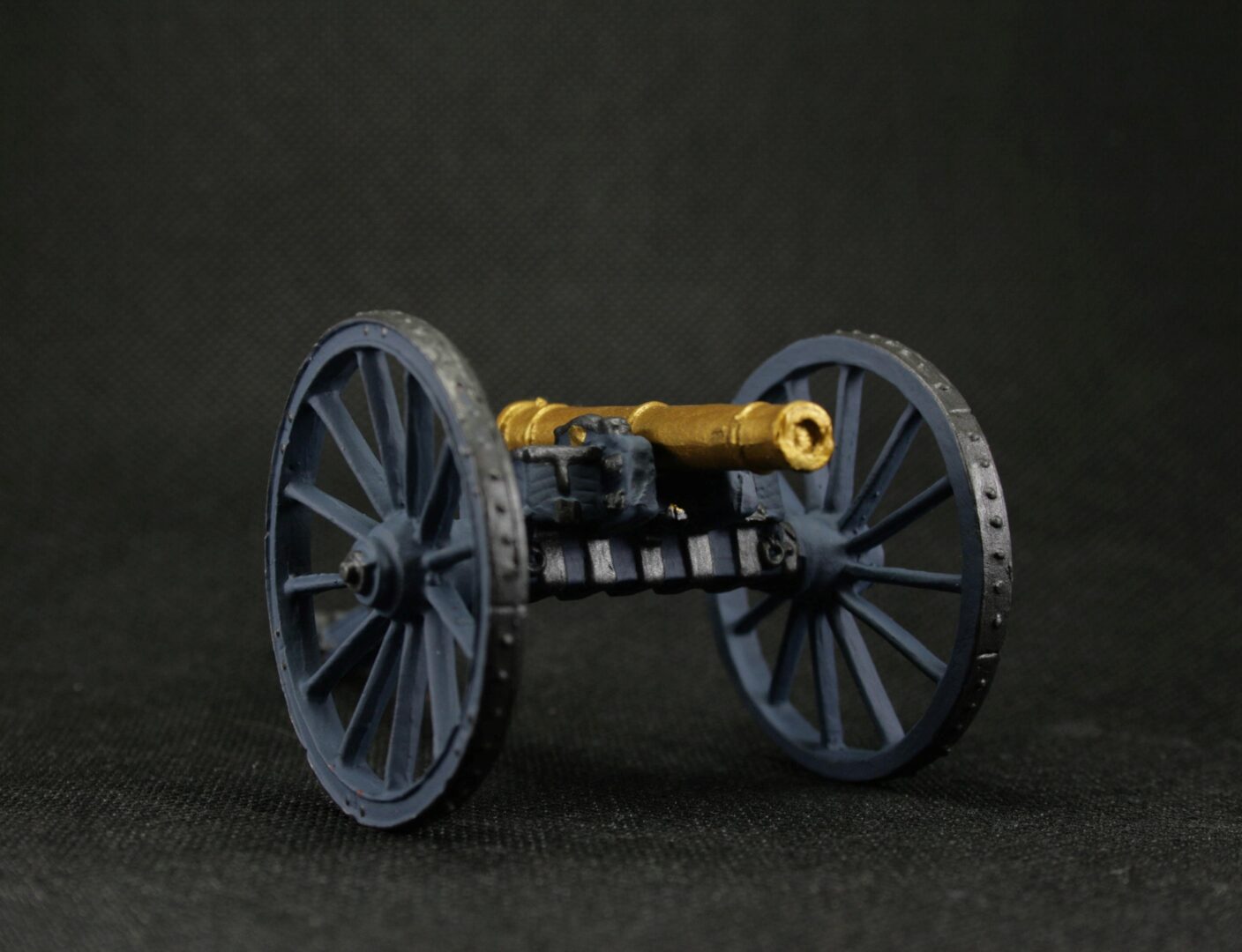 Tin soldier 54 mm Model Set of 7 soldiers plus a cannon British Royal Artillery Historical Miniature Napoleonic - Image 9