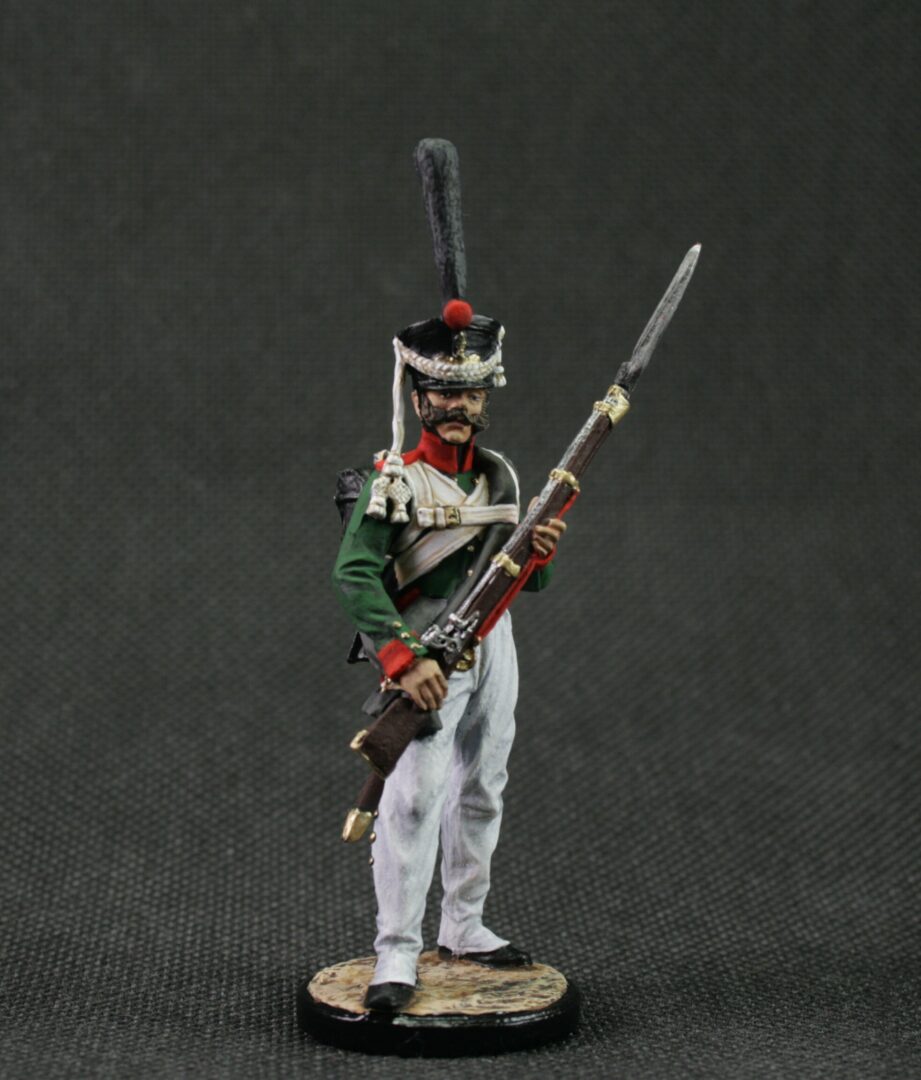 Painted tin soldier 54 mm Scale 1/32 Historical Miniature Napoleonic wars. Grenadier of the Tauride Grenadier Regiment. - Image 5