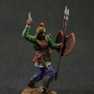 Collectible tin toy soldier 54 mm Painted Historical Miniature figures Scythian warrior, V-IV centuries. BC e.