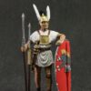 Collectible tin toy soldier 54 mm Painted Historical Miniature Ancient Rome. Roman legionnaire, 3rd-2nd centuries. BC.