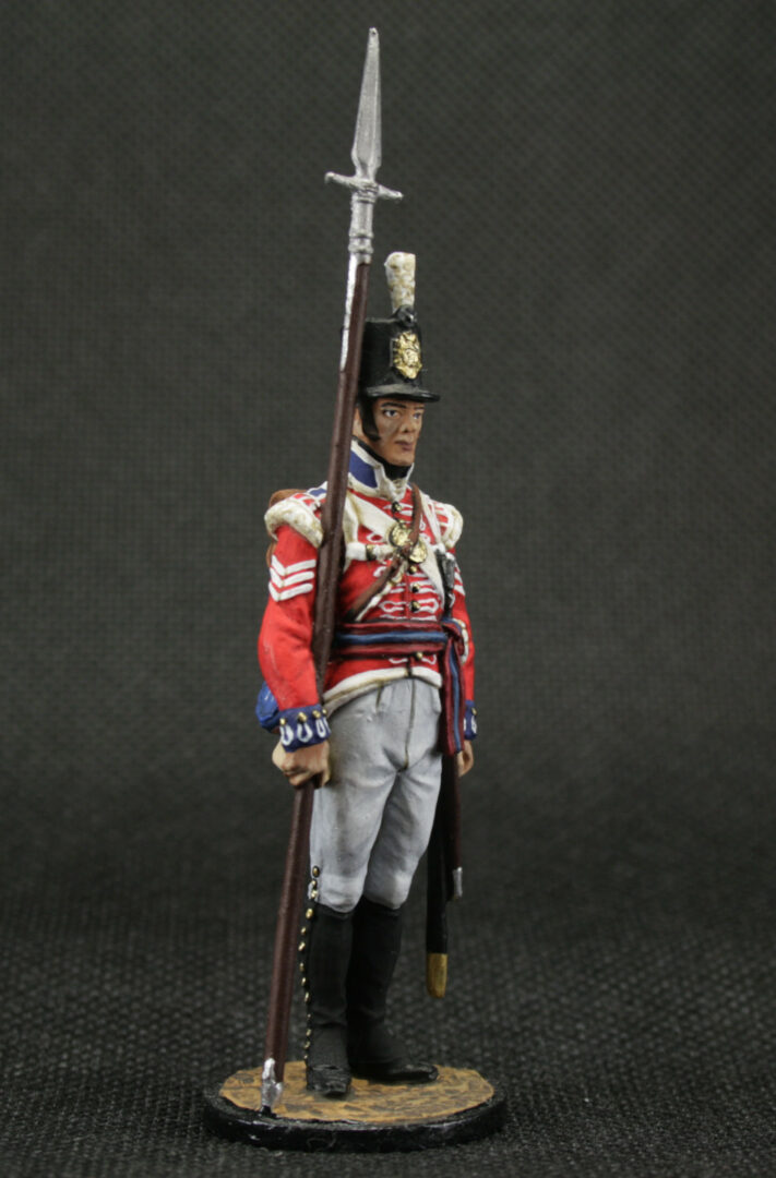 Hand Painted Sergeant, Grenadier Company, 4th King's Own Regiment 54 mm | British Army Napoleonic Wars - Image 5